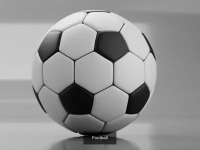 Sports Equipments 3D Model Pack