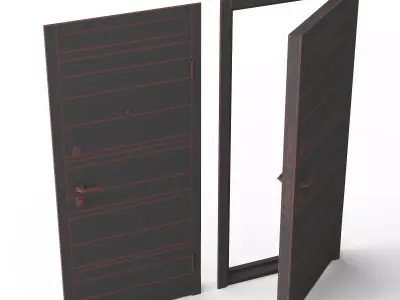 Malenna Door 3D model