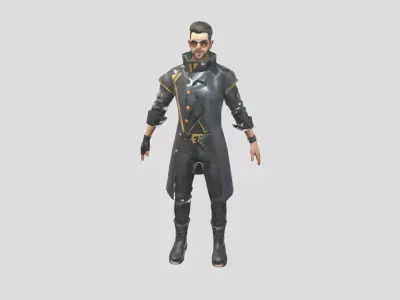 Free Fire alok 3d model 3D model