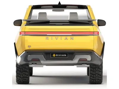 R1T Pick-up electric 2022 3D model