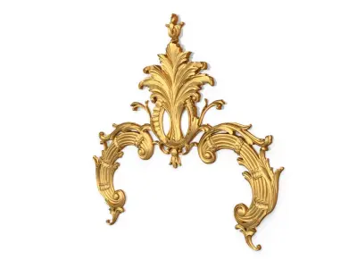 Classic decor ornament 126 3D model
