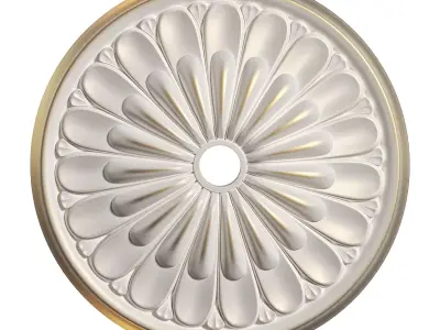 Melon Reed Medallion 32 By Macys 3D model