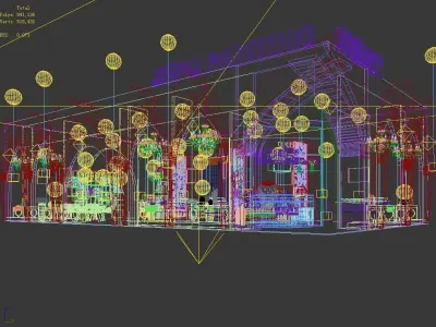 Exhibition - Area - 16X9-3dmax2012-04 3D model
