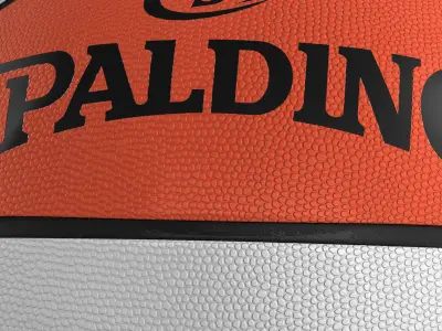 Basketball ball Starbicolo Low-poly 3D model