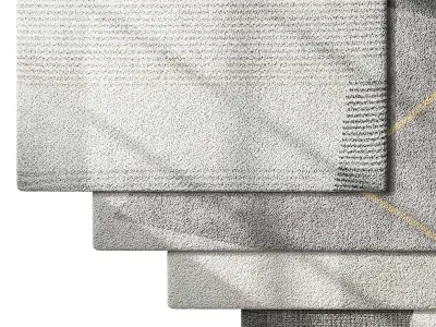 Carpet set 44 3D model