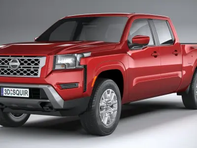 Nissan Frontier LongBed 2022 3D model