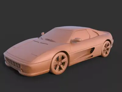 Ferrari F355 3D print model