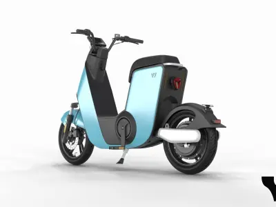 Scooter Yadea v7 3d model 3D model