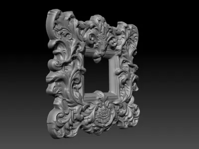 Bas relief Frame 240506 15 3D print model
