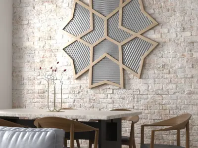 Wall Decor 3D model 4