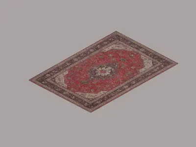 Antique Carpet 3D model