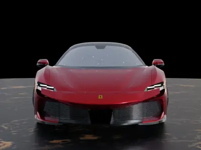 Ferrari SF90 3D model 3D model