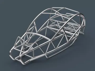 Buggy Frame 3D model