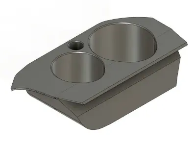 Skoda Octavia mk1 Cup and Beverage holder 3D print model