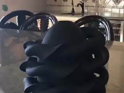 Flywheel Vortex Tube mk1 3D print model