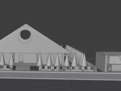 mini city Free 3D model purchase