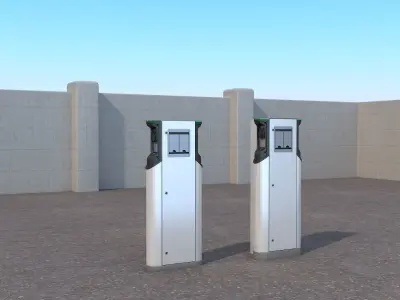 Ensto Charging Station 3D model