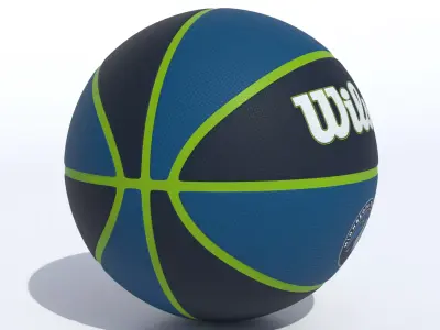 Wilson Minnesota Timberwolves Basketball 3D model
