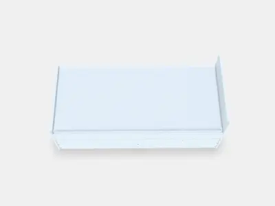 SLAKT Bed frame with drawer bed  storage space Low-poly 3D model