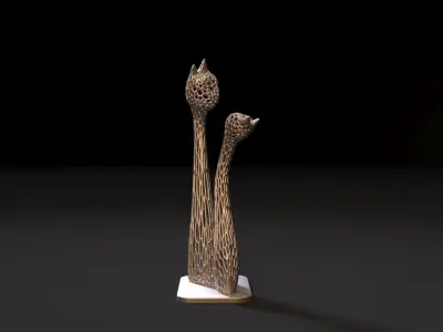 Cat statue 3D print model purchase