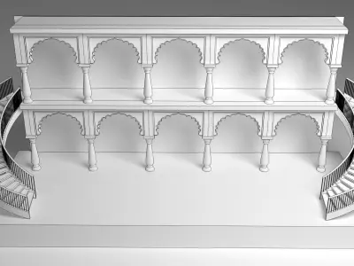 Artist Stage 3D model purchase