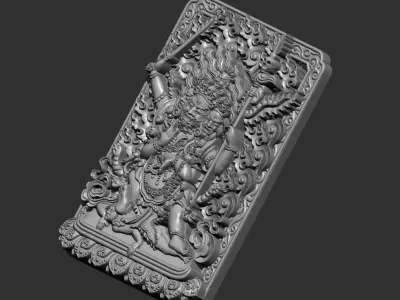 Tibetan Budha 3D print model