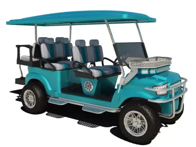 Golf Cart 3D model
