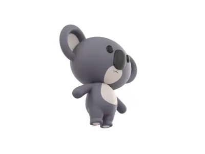 Character019 Koala 3D model