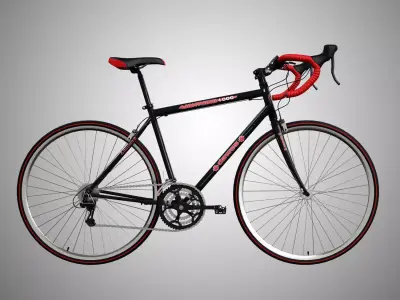 Road bike 3D model