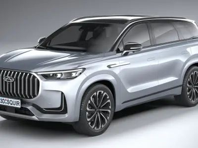 Chery Tiggo 9 2025 3D model