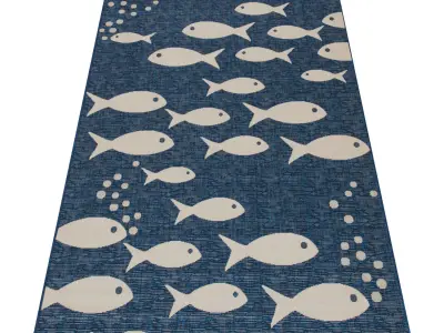 Rug Set 2409 3D model