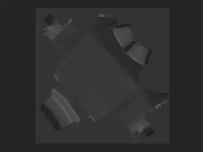 Luxury Double Sofa Chair 3D model