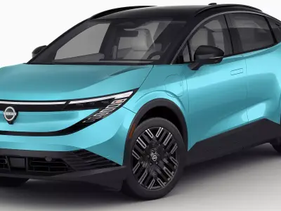 Nissan Leaf 2026 3D model