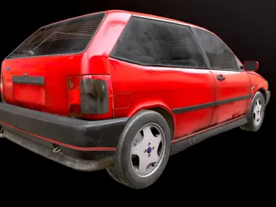 Fiat Tipo Sedicivalvole 16v 1995 Low-poly 3D model