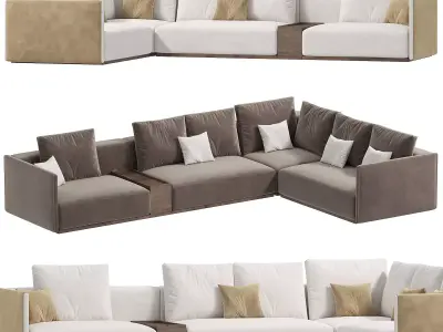  His Sofa 3D model
