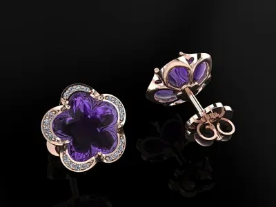 Pasquale Bruni  Earrings 3D print model
