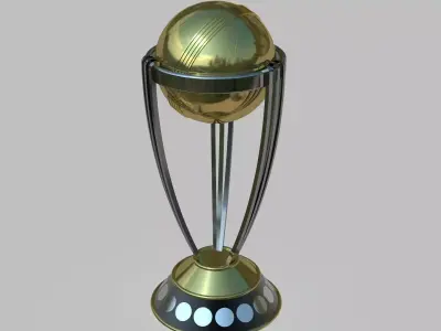 ICC Cricket World Cup Trophy 3D print model