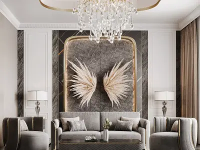 interior 009 3D model