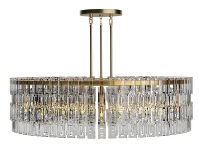 Matignon Chandelier 3D model
