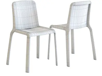 Scavolini Snow Dining Chair 3D model