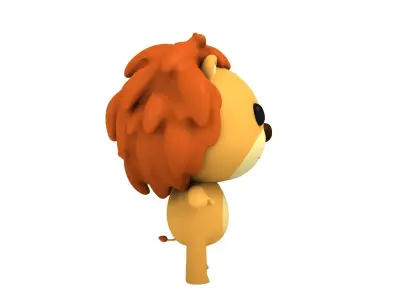 Little Lion 3D model