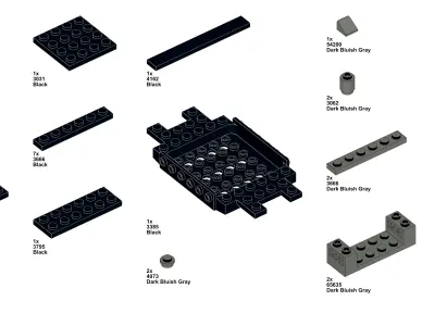 MocBricks3D - Lego Sport-Car Concept 1 3D print model