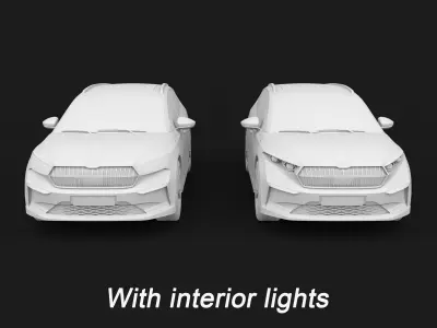 Skoda Enyaq IV Ready to Print STL Files 3D print model