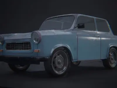 Trabant 601 3D model