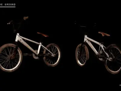 Biker - Rider - BMX 3D model