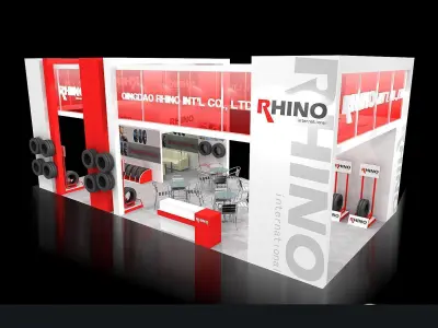 Exhibition - Area -26X12-3DMAX2009-018 3D model