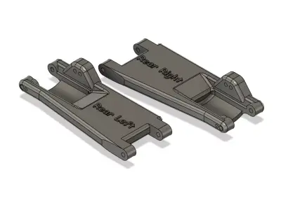 Rear Arms Bulkhead 2WD Circuit Ruckus Torment 70462 3D print model