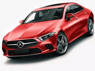 Mercedes-Benz CLS 2018 3D model