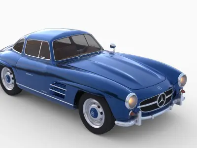 Mercedes Benz 300 SL 3D model