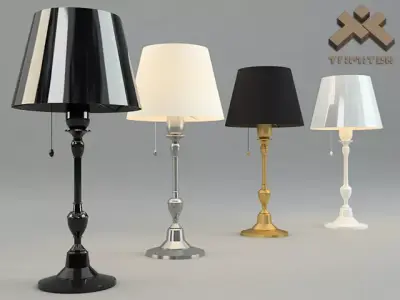 Generic Table Lamp 3D model